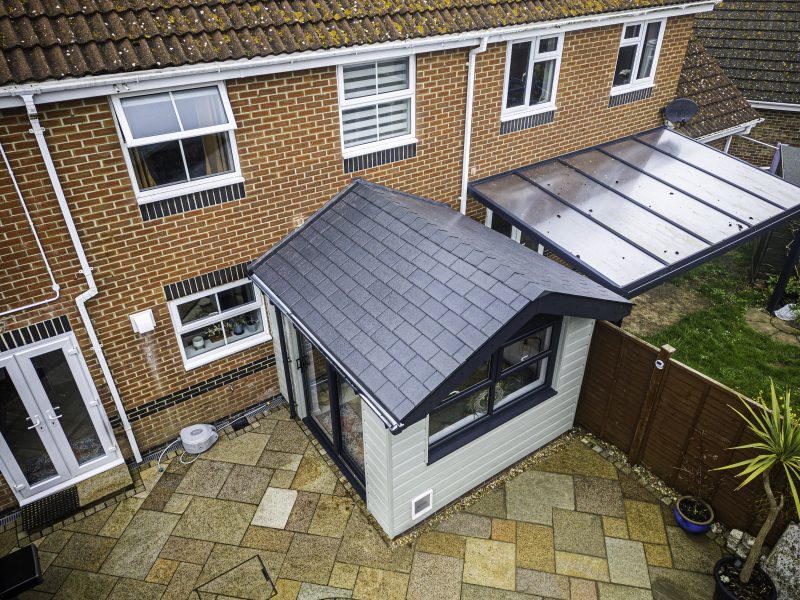 tiled roof extension Worcestershire