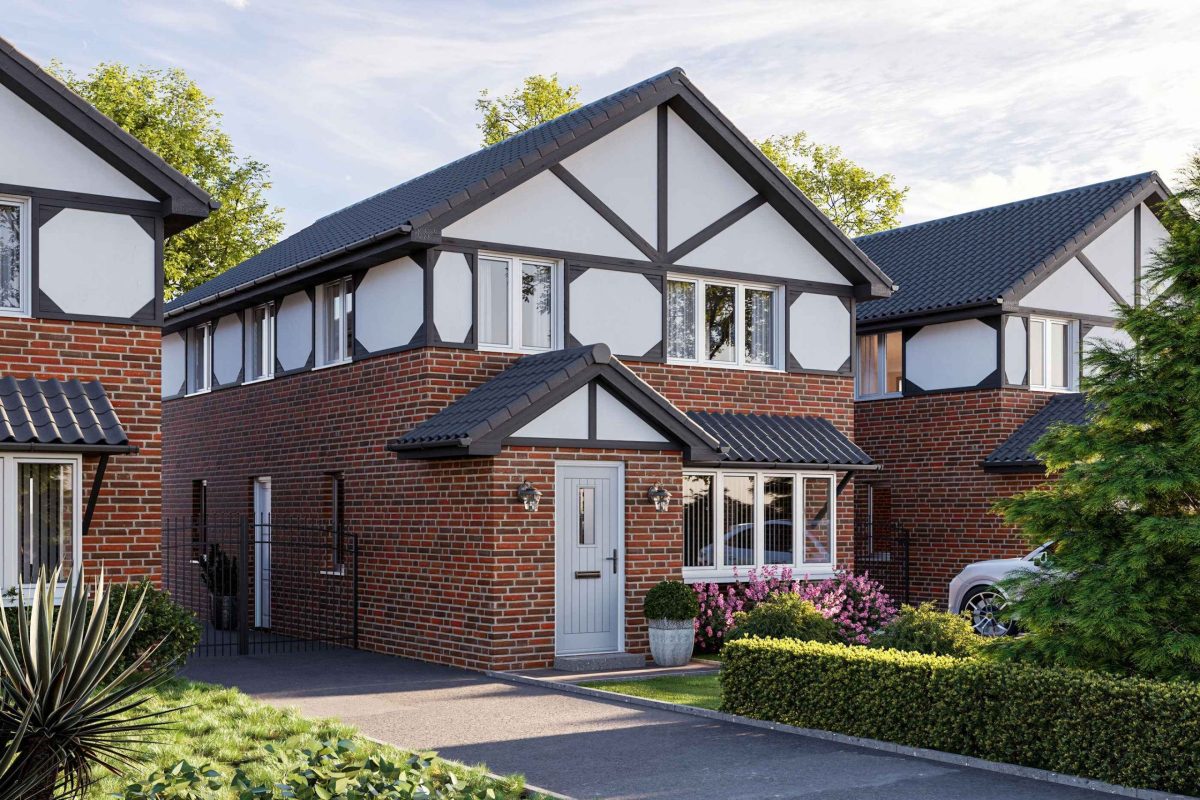 A home with new double glazed windows in Gloucester